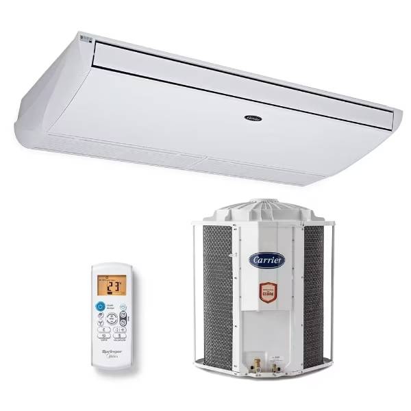 Ar Condicionado 36.000 BTUs Split Piso Teto Convencional Springer Carrier Xperience Frio R-410 42ZQB36C5/38CCW036515MC - 220V 